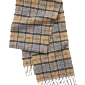 Barbour Tartan lambswool scarf